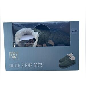 3/$25 Wayland Square Women’s Quilted Slipper Boots sz Medium (9/10)